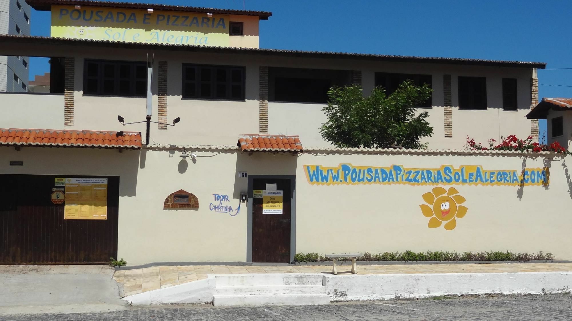 Pousada E Pizzaria Sol E Alegria Fortaleza  Exteriör bild